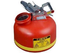 Polyethylene waste cans
