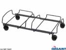 Trolley for recycling containers