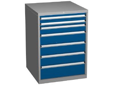 Drawer Storage Cabinets, 9 Drawer Combinations with 1000mm Heights