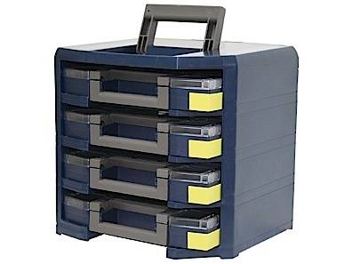 Storage unit for assortment boxes Raaco