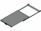 Beam Mounted Pull Out Shelf, Max. Load 200kg