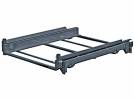 End mounted shelf