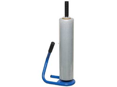 Manual stretch film applicator