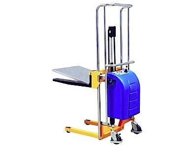 Hand-operated mini stacker