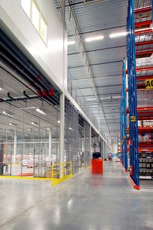 Mesh Partitions for Warehouses From Gigant UK
