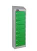 8 door wallet locker 5 green