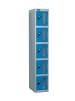 Probe-5-door-vision-panel-anti-stock-theft-locker-blue
