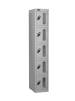 Probe-5-door-vision-panel-anti-stock-theft-locker-silver