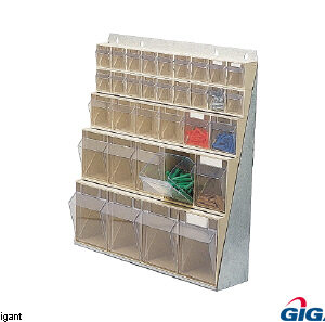Storage chest, crystal clear, height 670