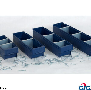 Modular Storage Trays Polypropylene - Arca System 9101, 9111, 9121, 9131, 9123, 9133
