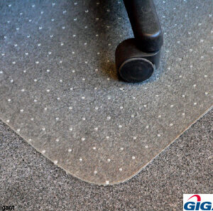 Floor Protection Mat for Chairs - Hard or Soft Flooring