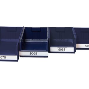 Modular Wide Storage Bins Polypropylene - Arca System 9067, 9068, 9069, 9070